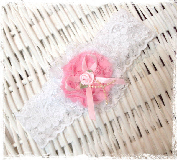 Baby, girl, lady white vintage christening flower girl bridal fascinator headband.BRGN30