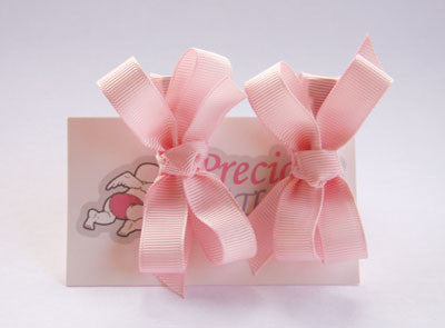 Baby & girl pink white ivory red black or navy grosgrain bow non slip hair clip.clip42
