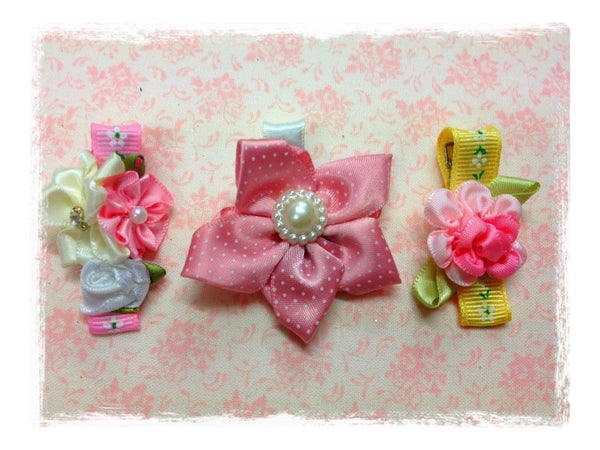 Baby & Girl Floral Non-slip Hair Clip Set - Clip59