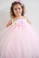 Baby & Girl Floral Flower Girl Fairy Tutu Dress - TUFW26