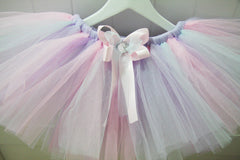 Baby & Girl Rainbow Pastel Fairy Tutu Skirt