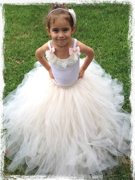 flower girl tutu skirt