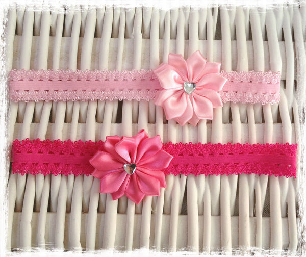 Baby & girl flower headband. BRGN28