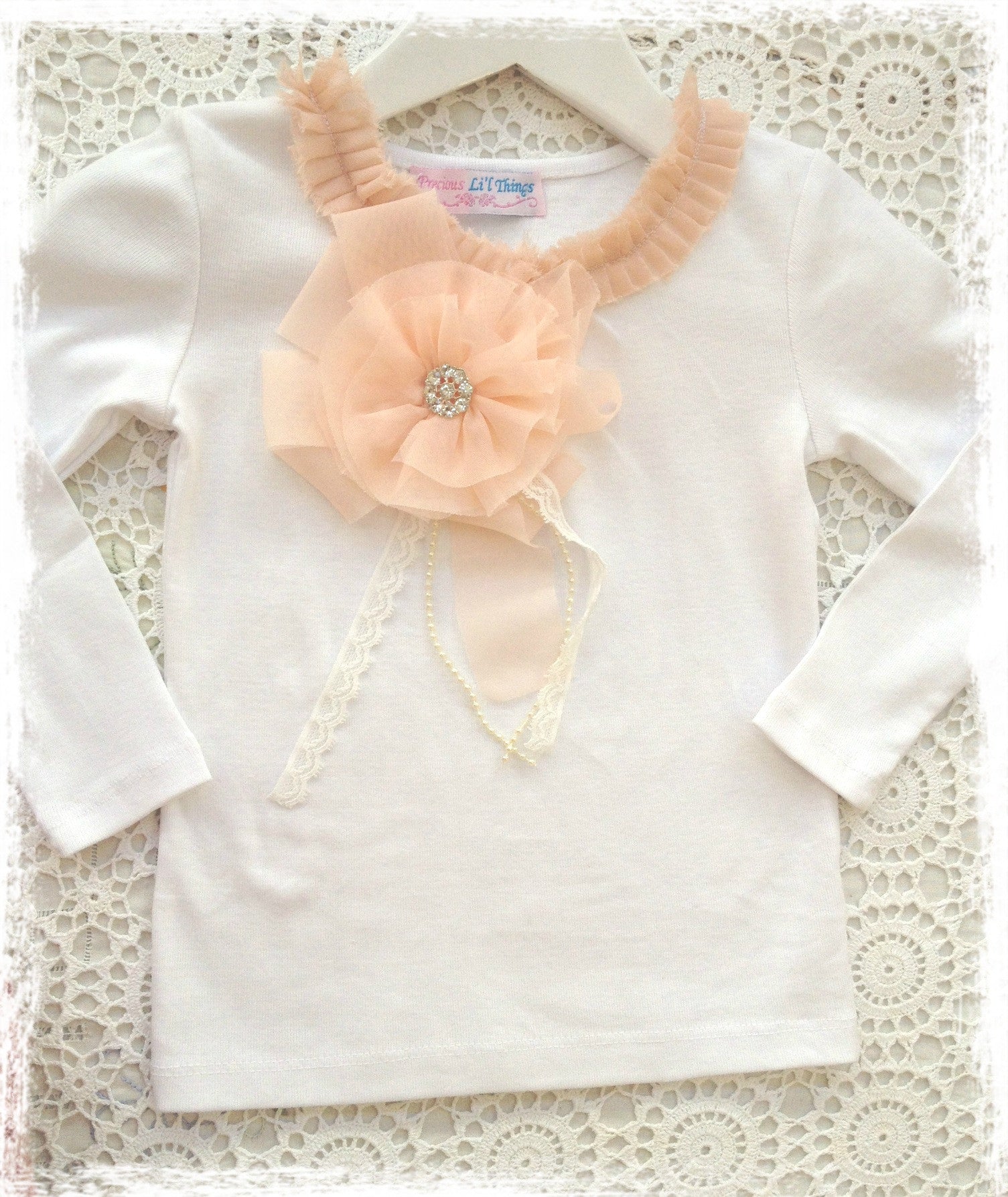 Toddler to girl long sleeve top