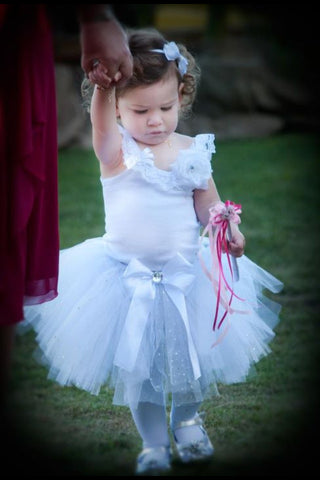 Baby & Girl Christening, Wedding, Fairy White Tutu Skirt