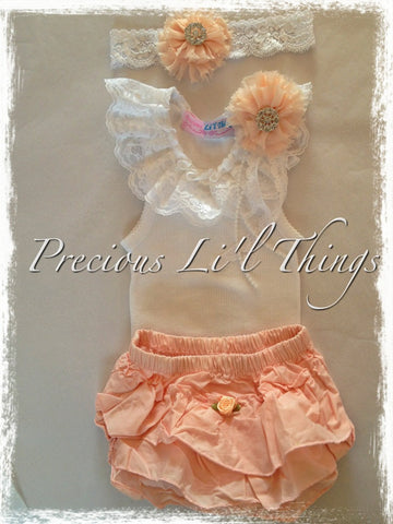 Baby to girl vintage inspired singlet tank top with brooch clip.SINGLET58
