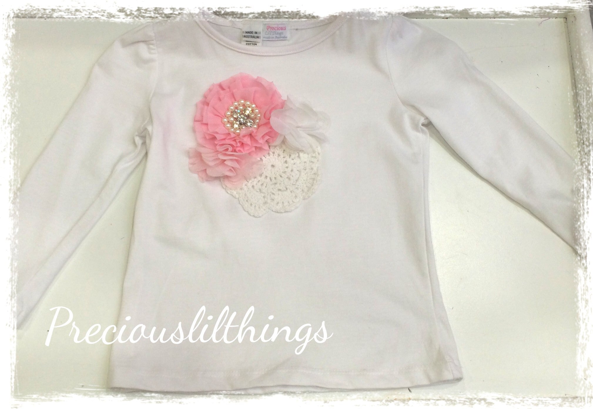 Toddler to girl long sleeve top