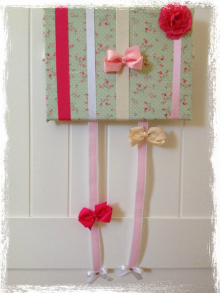 FLORAL CLIP BOARD/HAIR CLIP HOLDER. CLIP82