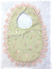 VINTAGE FLORAL BABY & TODDLER BIB