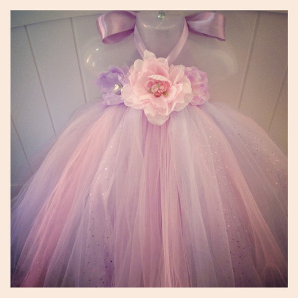Baby & Girl Floral Flower Girl Fairy Tutu Dress - TUFW13