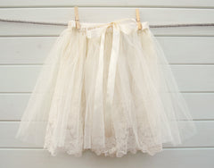 little girl lace skirt