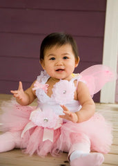 baby, girl, lady pink fairy wings with baby pink or hot pink peonie flowers. Wings02